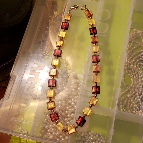 MURANO PIU Jewelry - MURANO PIU GLASS NECKLACE